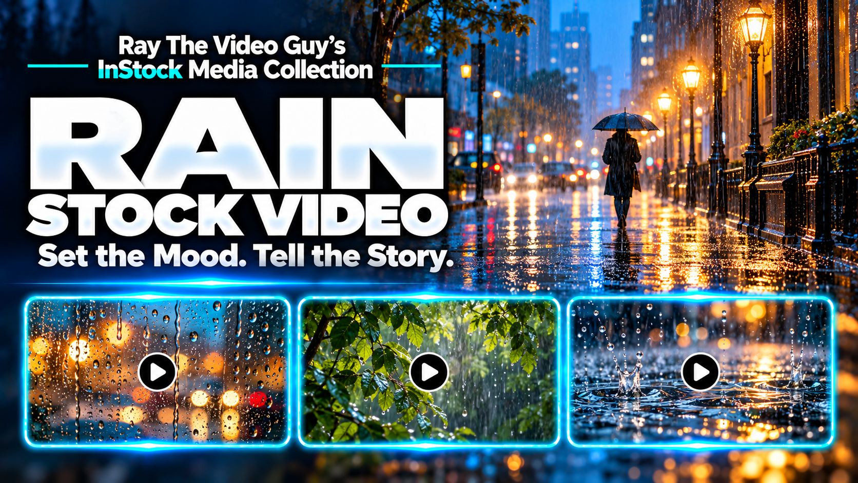 InStock Rain 4K